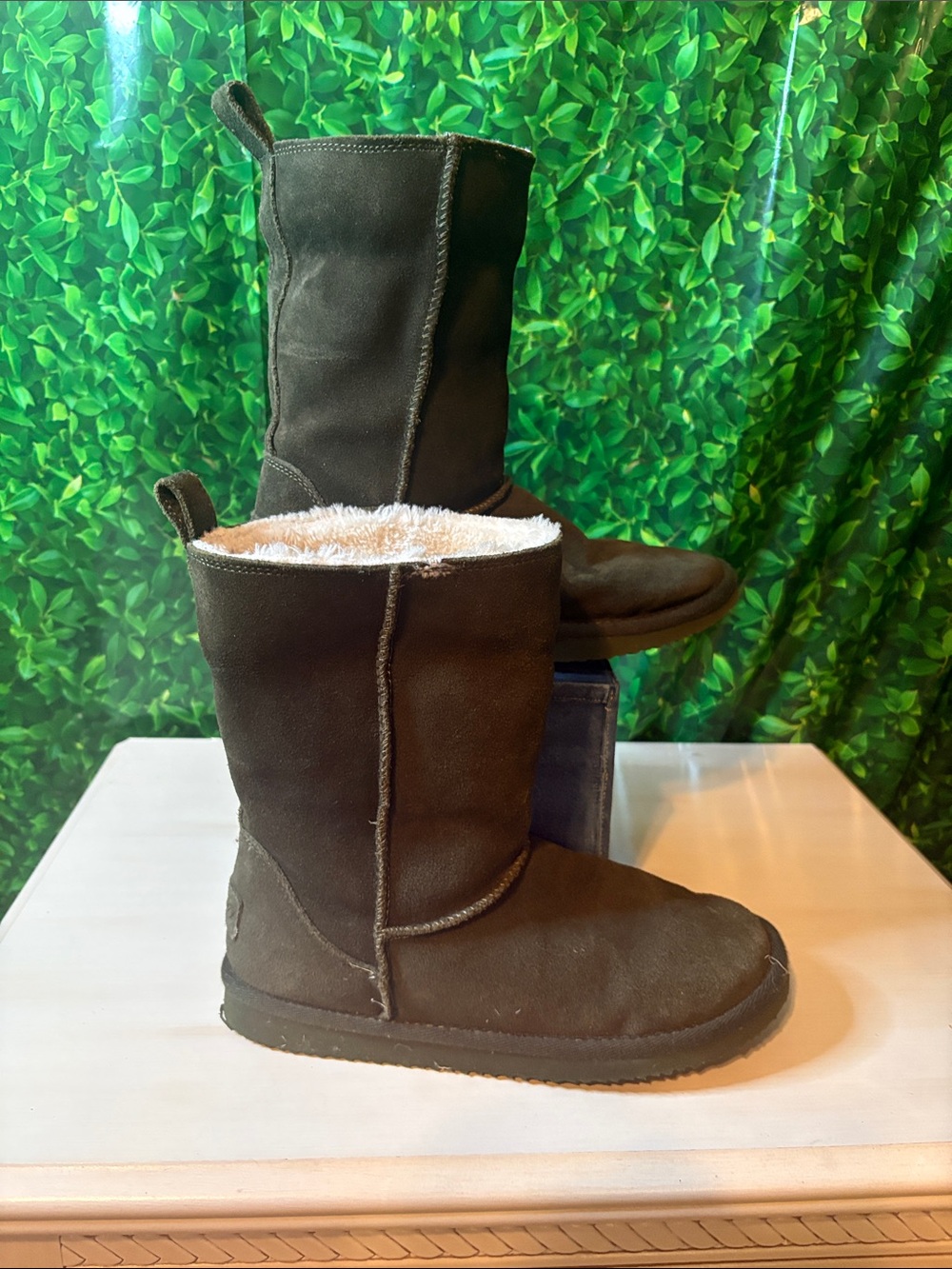 American Eagle Classic Cozy Women's Winter Green Boots